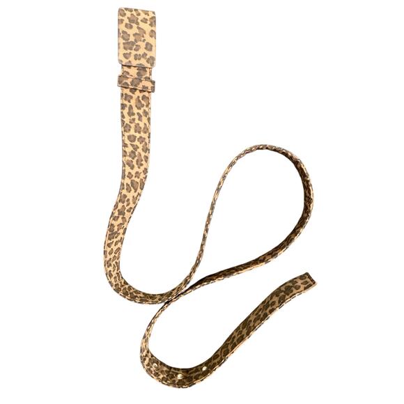 Bottega Veneta Belt Women’s One Size Cheetah Print Brown - Picture 3 of 5